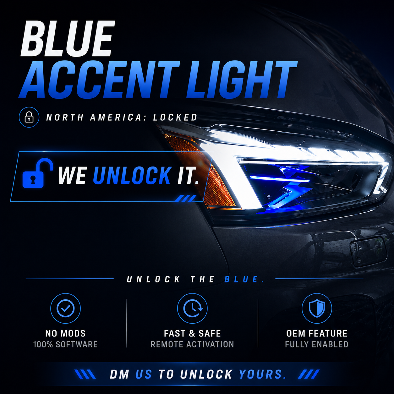 Audi LED Matrix Activation